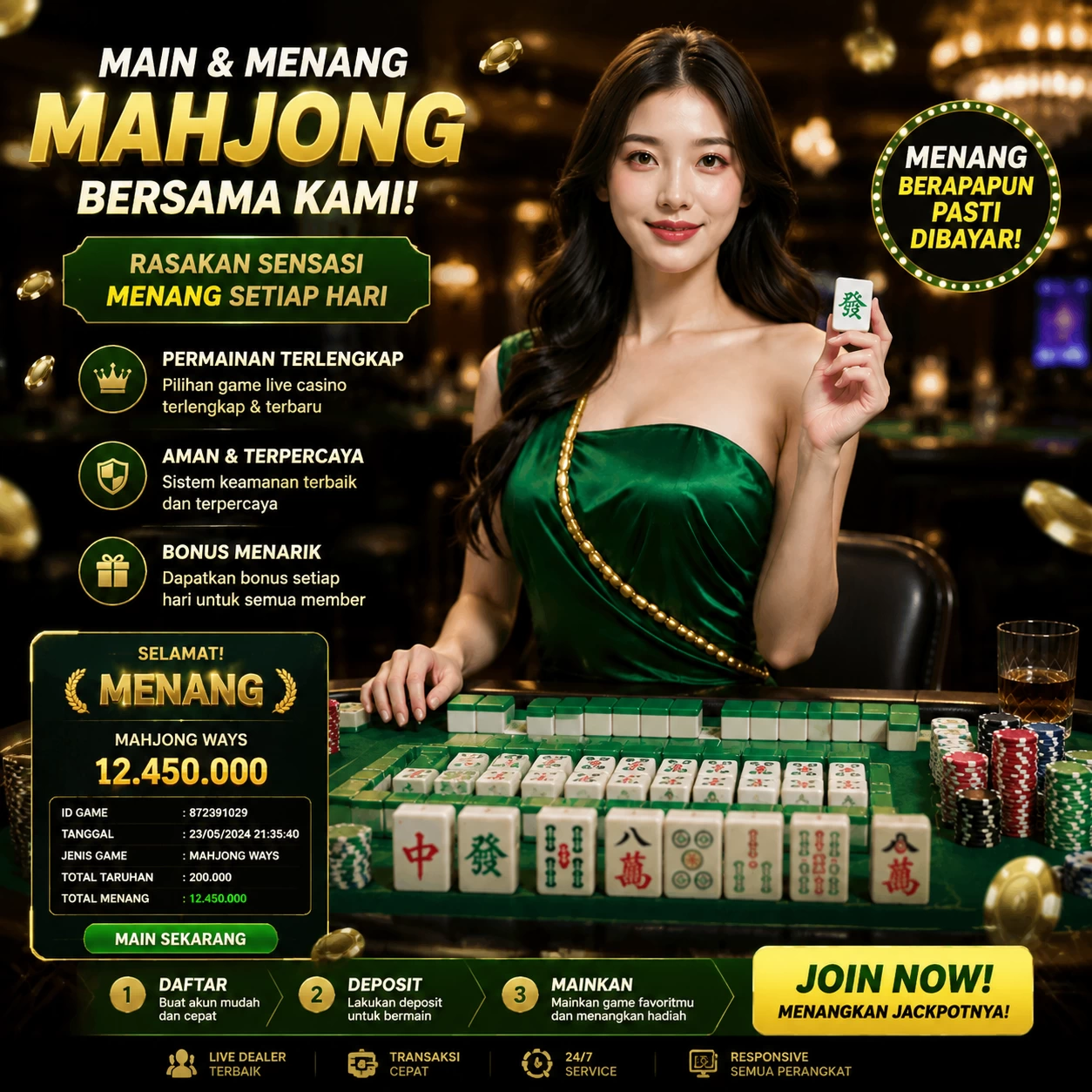 Yang berubah di inibet: bookmark, e-wallet, turnover